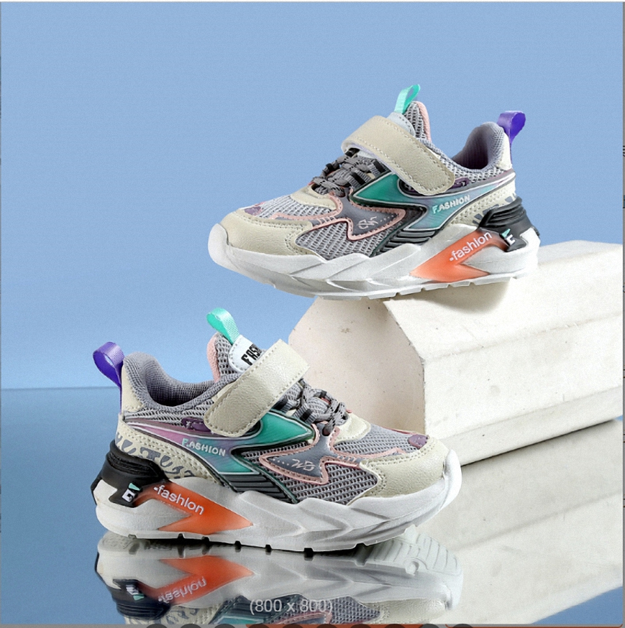 Giày bé trai siêu nhẹ cao cấp_A376