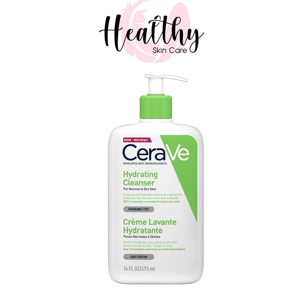 Sữa Rửa Mặt Dành Cho Da Thường Và Da Khô CeraVe Hydrating Cleanser 473ml