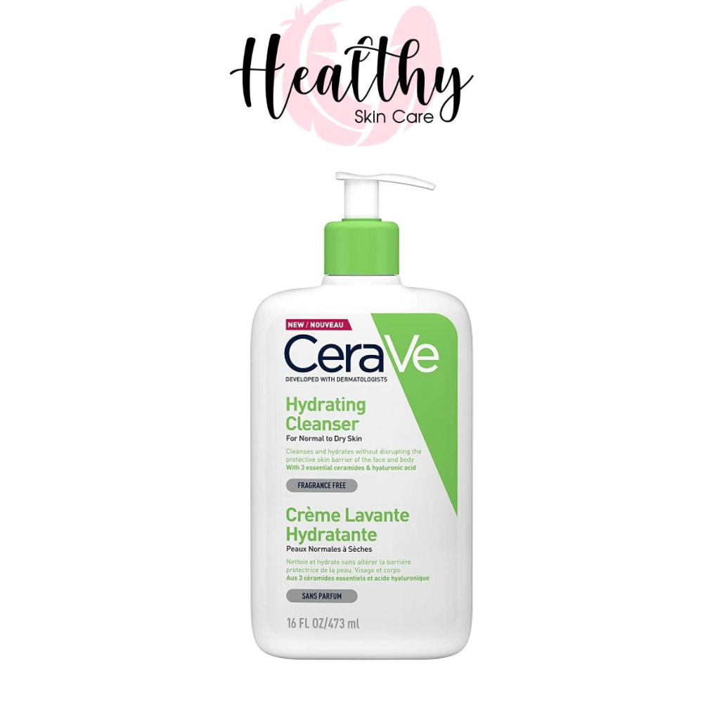 Sữa Rửa Mặt Dành Cho Da Thường Và Da Khô CeraVe Hydrating Cleanser  473ml