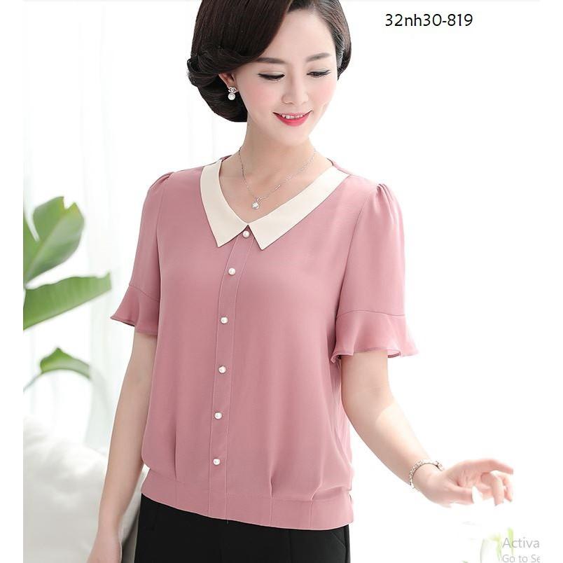 Tk775-819-ÁO KIỂU TRUNG NIÊN THIẾT KẾ s-6xl