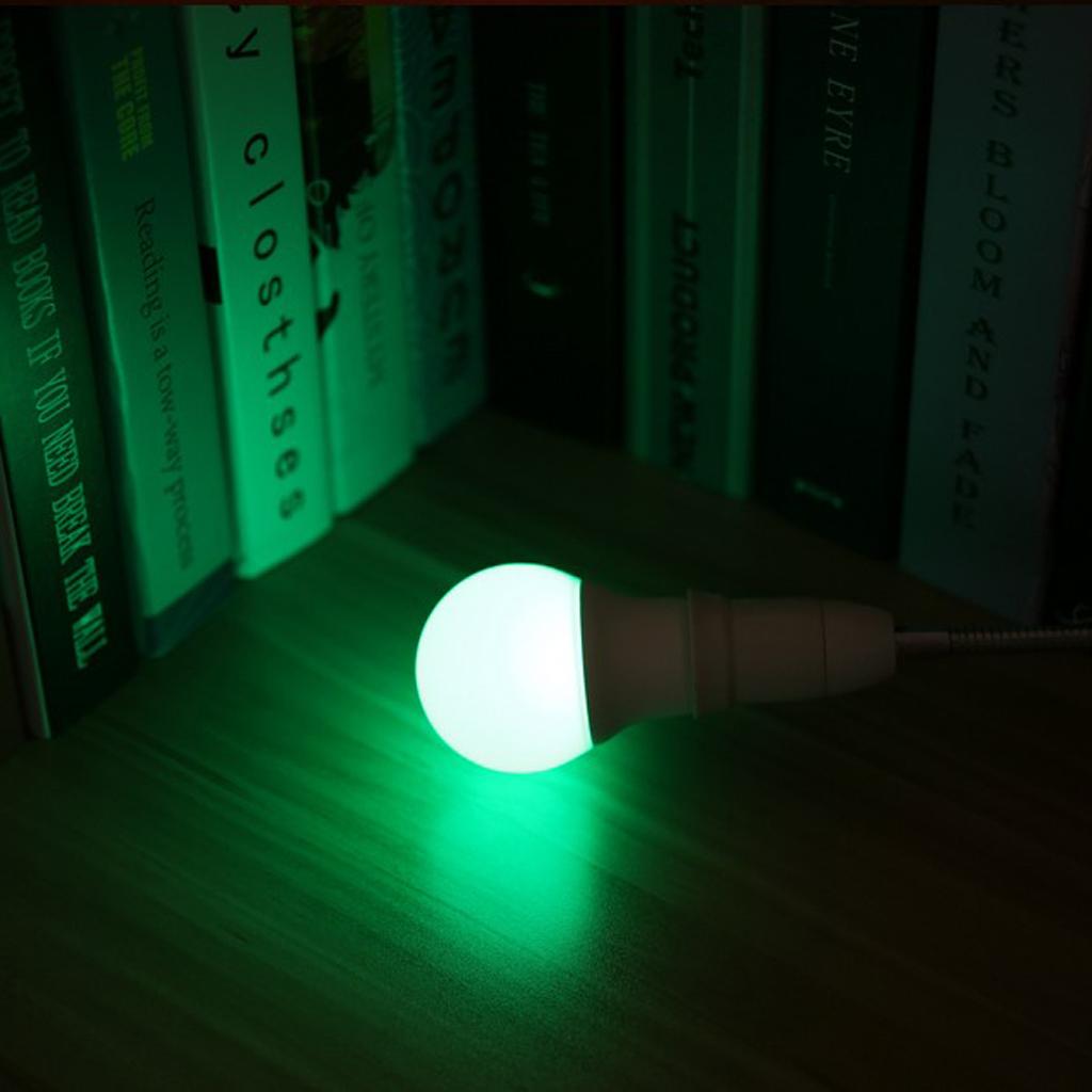 5W E27 Colors Changing RGB LED Light Bulb with IR Remote Control Home Party Decor #1
