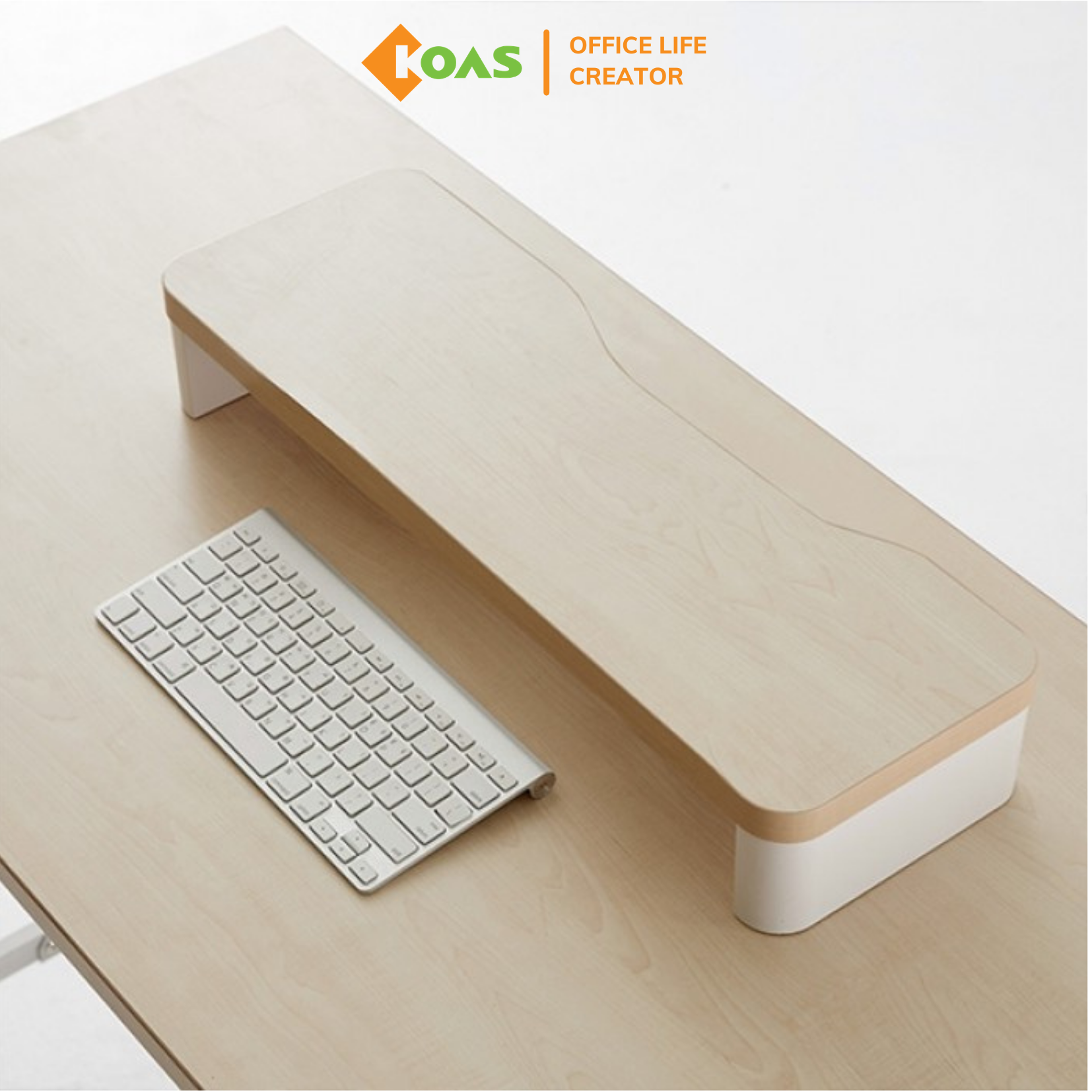 Kệ màn hình máy tính có ngăn kéo - Monitor stand (Korea Style) Koas OSA0005