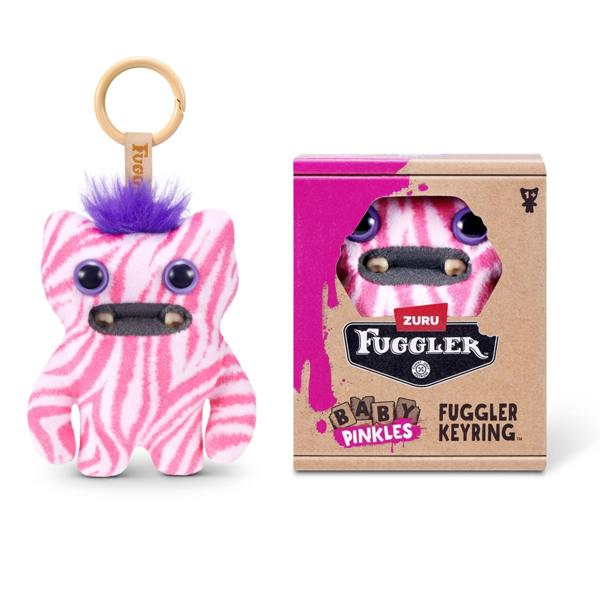 Đồ Chơi Sưu Tầm Fuggler Baby Pinkles Keyrings 3.5 Inch - Zuru Toys 15759 - Wide Eyed Weirdo