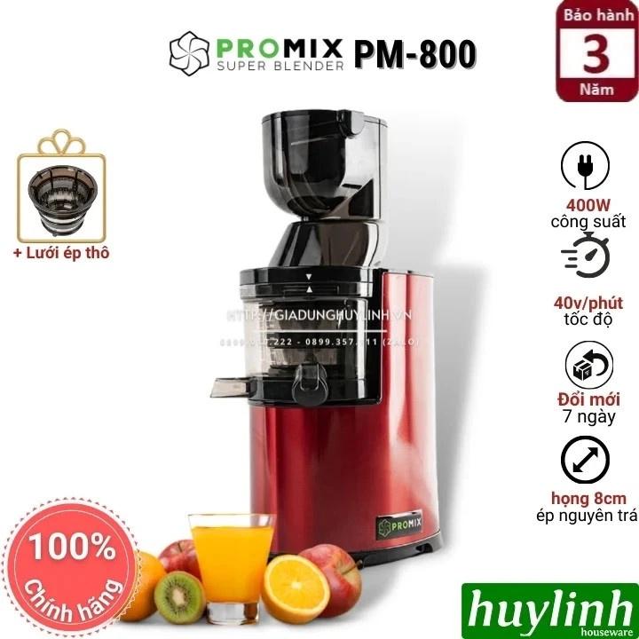 Máy ép trái cây chậm Promix PM-800 - 400W - Hàng chính hãng