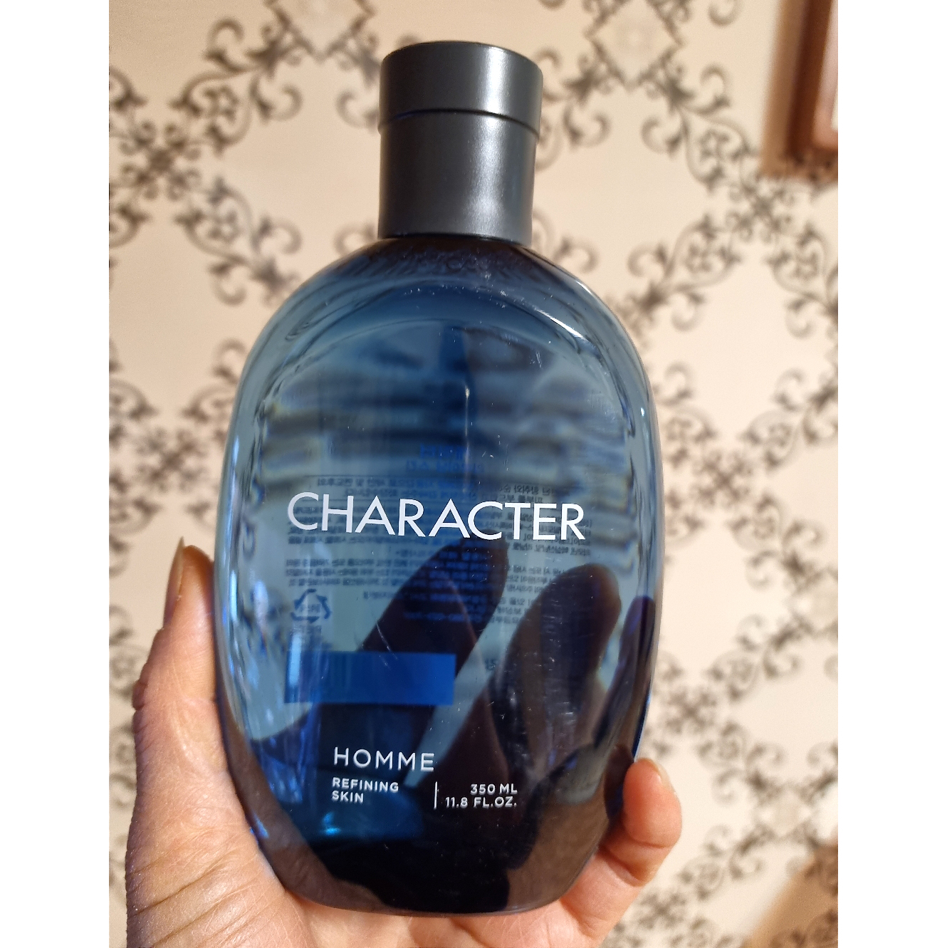 Nước hoa hồng nam dành cho da dầu mụn Character Refining Skin Hàn Quốc 350ml