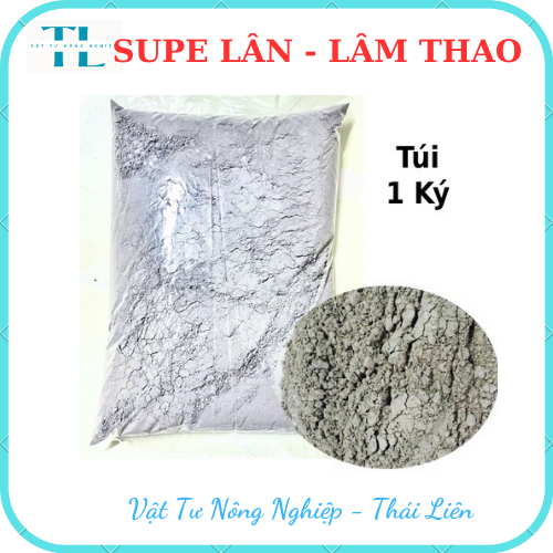 [1Kg] Phân Bón Supe Lân LÂM THAO Giúp Cây Trồng  Phát Triển Bộ Rễ, Hình Thành Mầm Hoa, Đẻ Nhánh