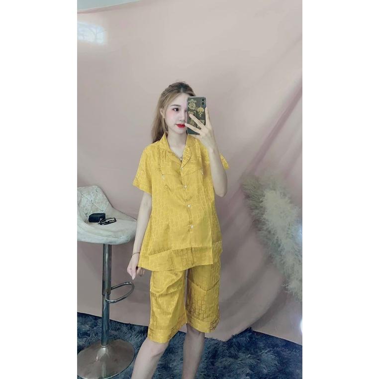 Bộ bầu mặc nhà mùa hè chất mát có khóa sau sinh - Đồ bộ bầu mặc được sau sinh