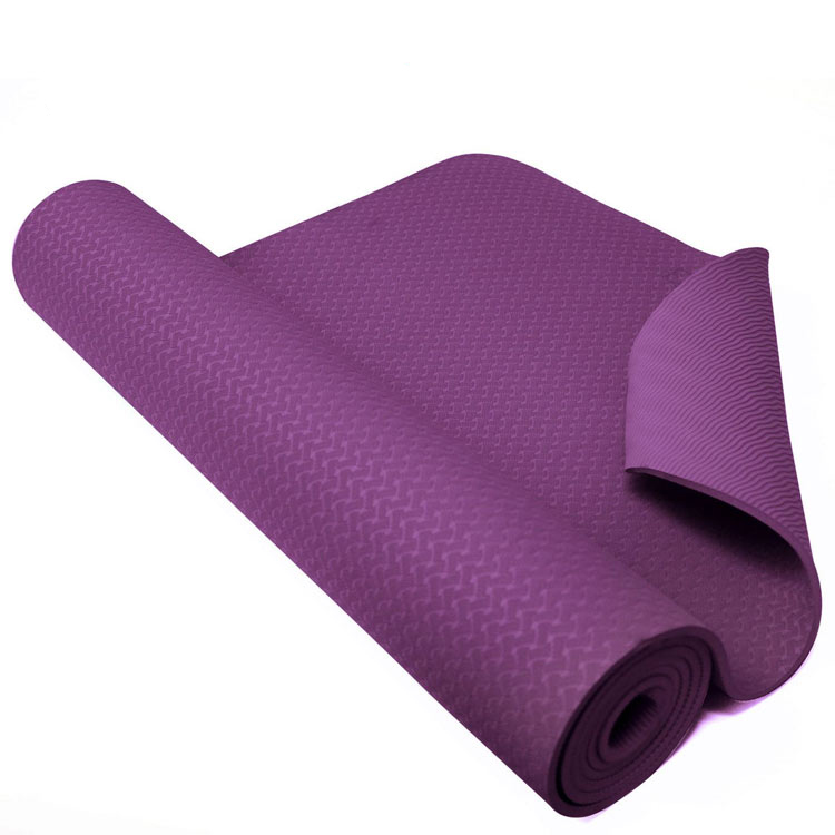 Thảm Yoga TPE Đúc 1 Lớp 6mm Chịu Lực Đàn Hồi