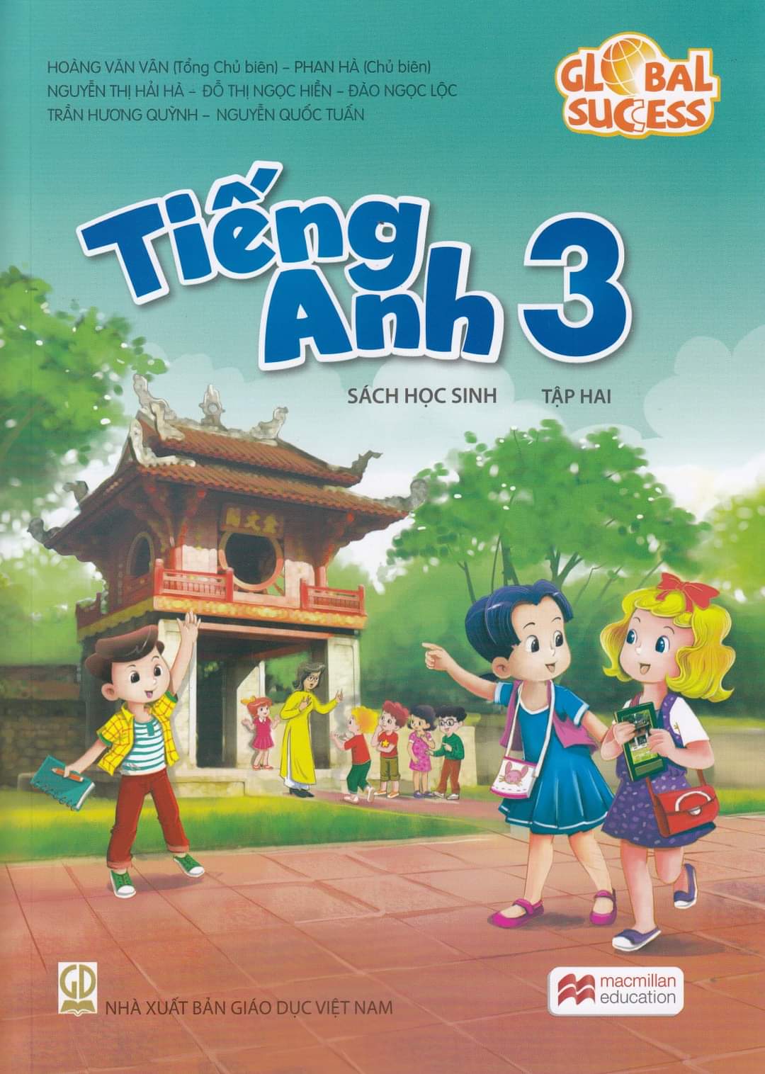 Combo Tiếng Anh Lớp 3 Sách Học Sinh Tập 1+2 (Không đĩa)