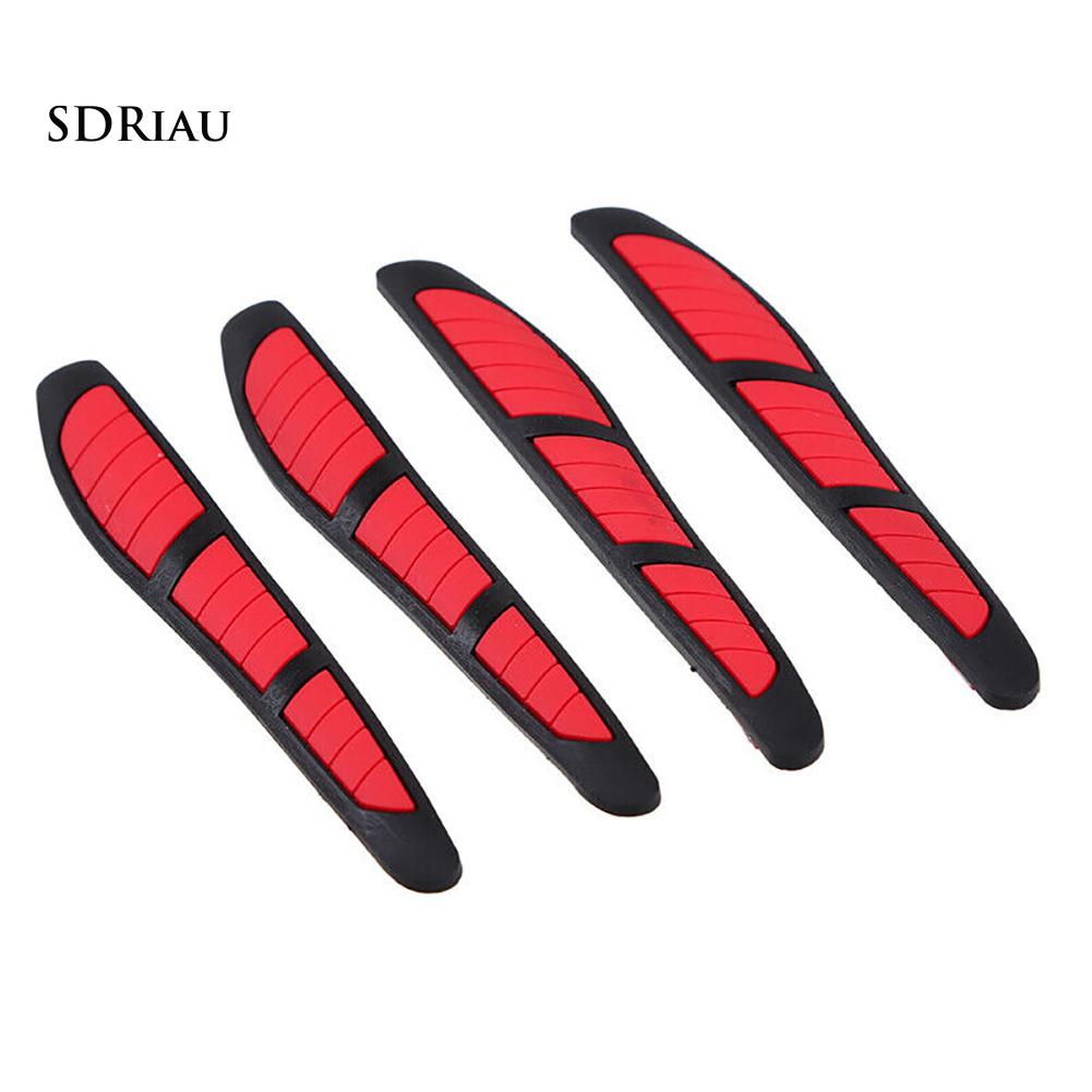 Set 4 Miếng Dán Chống Va Chạm Cho Kính Chiếu Hậu Xe Ô Tô
