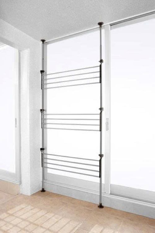 Cây Treo Để Đồ Inox Gấp Gọn Chống Sàn Wellex SJG2032-3(800) hàng chính hãng