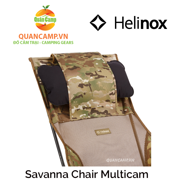 Ghế dã ngoại xếp gọn Helinox Savanna Chair Multicam