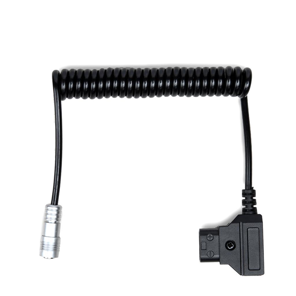D-Tap Male to Female 4-Pin Aviation Spring Cable for Power Supply Battery