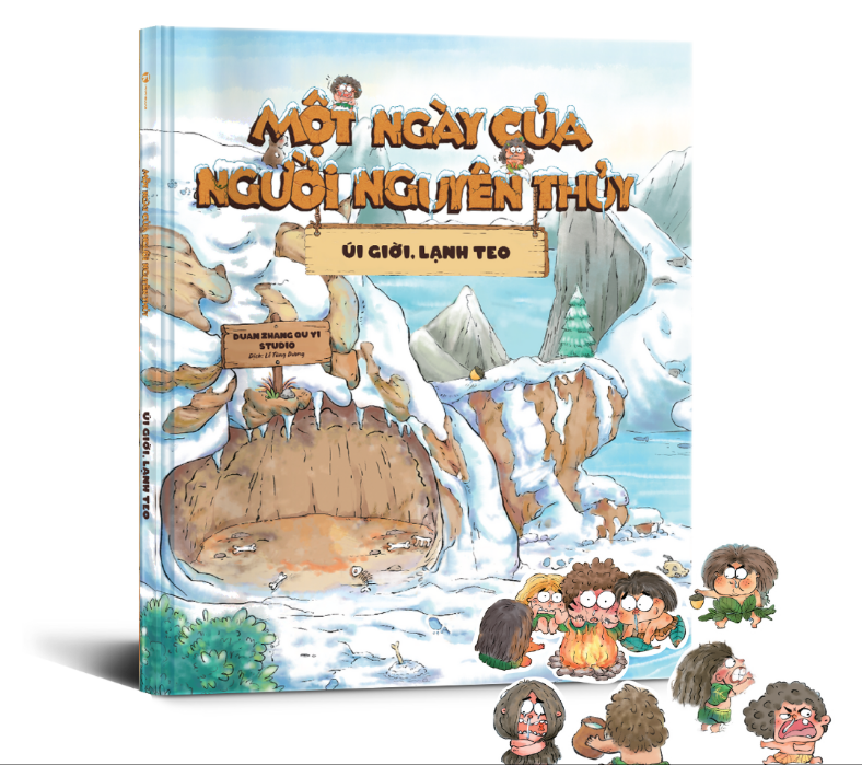 Sách Một ngày của người nguyên thủy: Úi giời lạnh teo