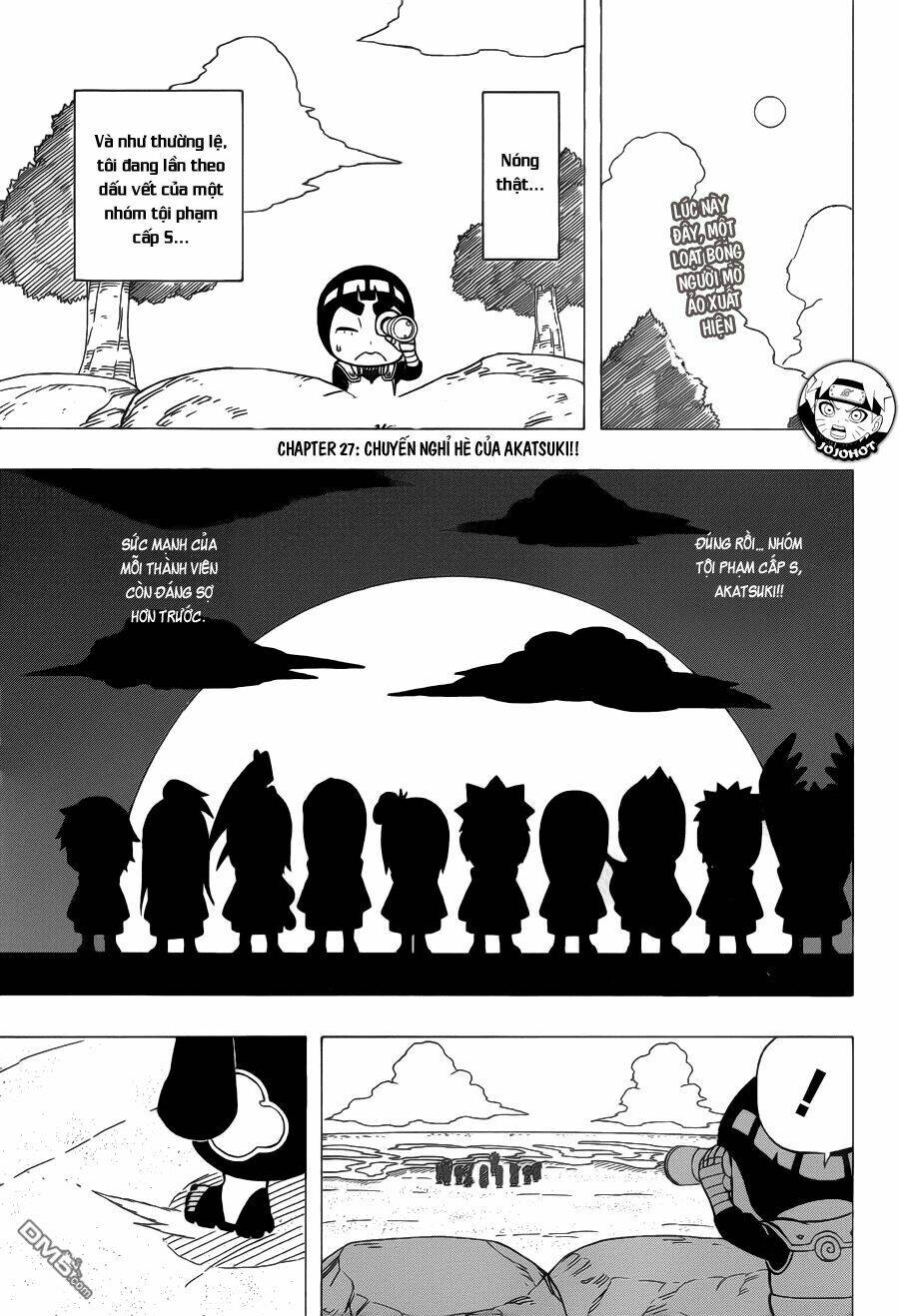 cửu vĩ hồ ly ngoại truyện rock lee chapter 27 3
