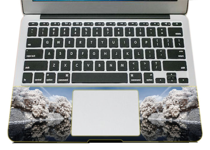 Mẫu Dán Trang Trí Mặt Ngoài + Lót Tay Laptop Thiên Nhiên LTTN - 134