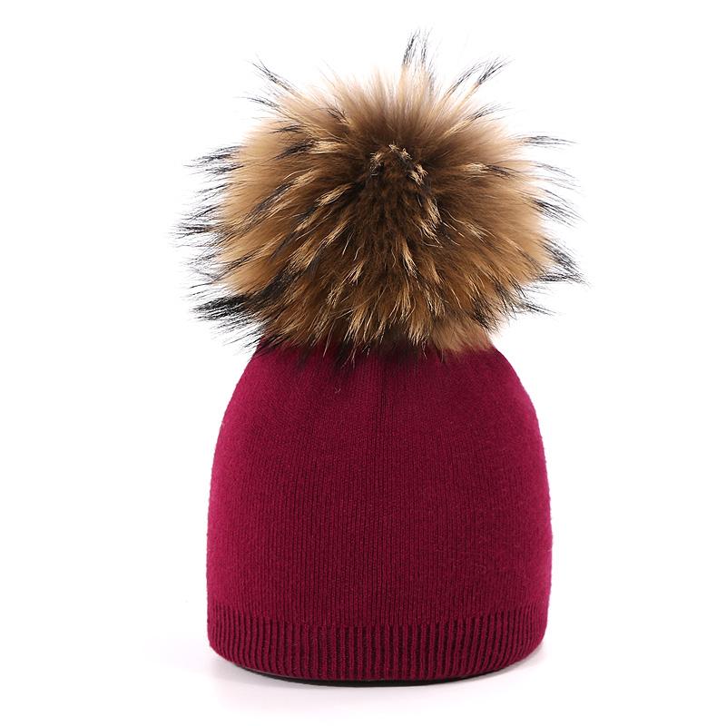Nón Cho Bé Trẻ Em Gái Chắc Chắn Dệt Kim Beanies Mũ Dày Dặn Cho Bé Bé Trai Bé Gái Mùa Đông Mũ Ấm Áp skullies