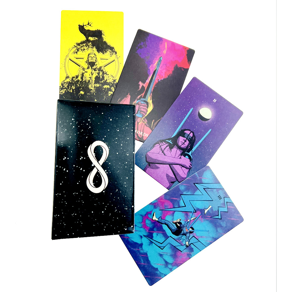 Bộ Bài Tarot of the Holy Spectrum 78 Lá Bài 7x12 Cm Tặng Đá Thanh Tẩy