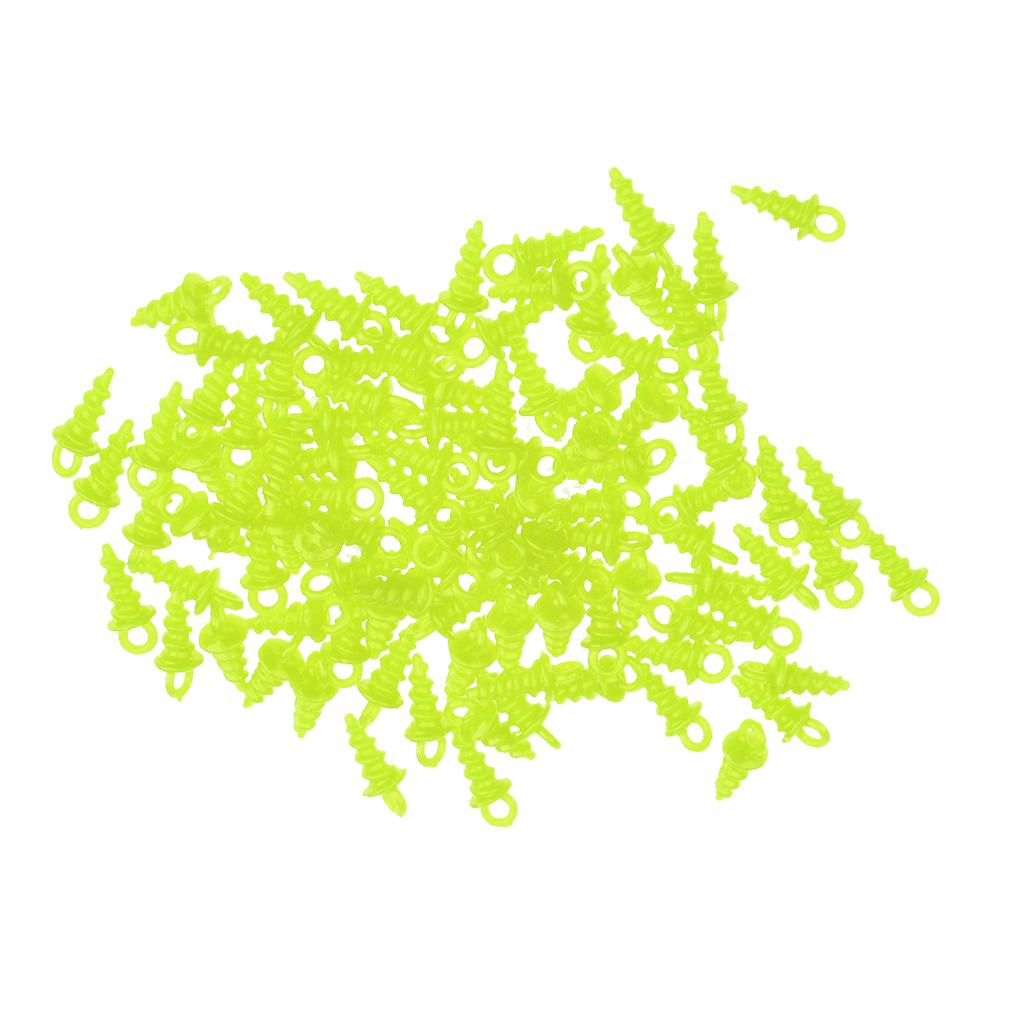 100pcs Bait Screws Pop Up Pegs / Screws Carp Fishing Chod Rigs