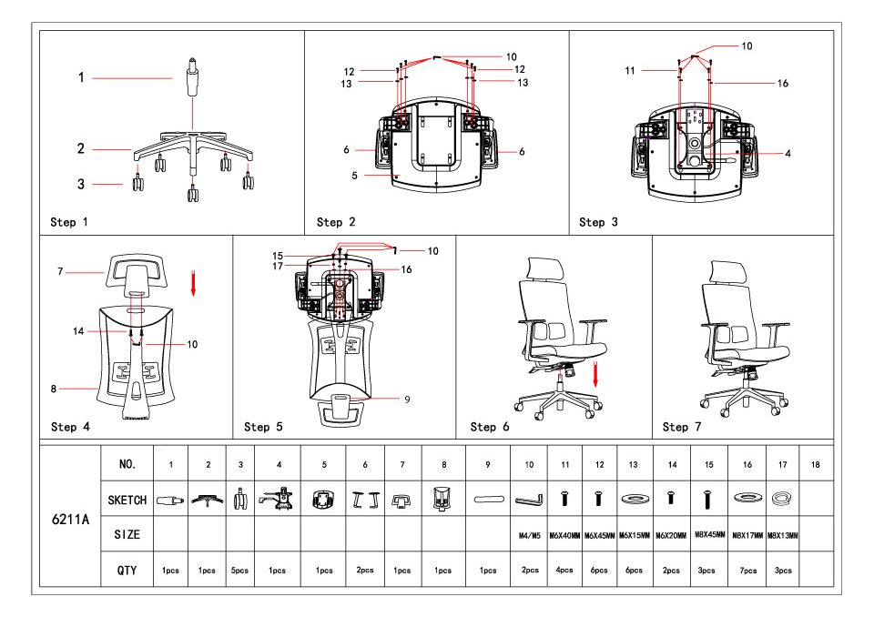 Ghế công thái học GOVI Felix F6211A - Thiết kế bảo vệ sức khỏe