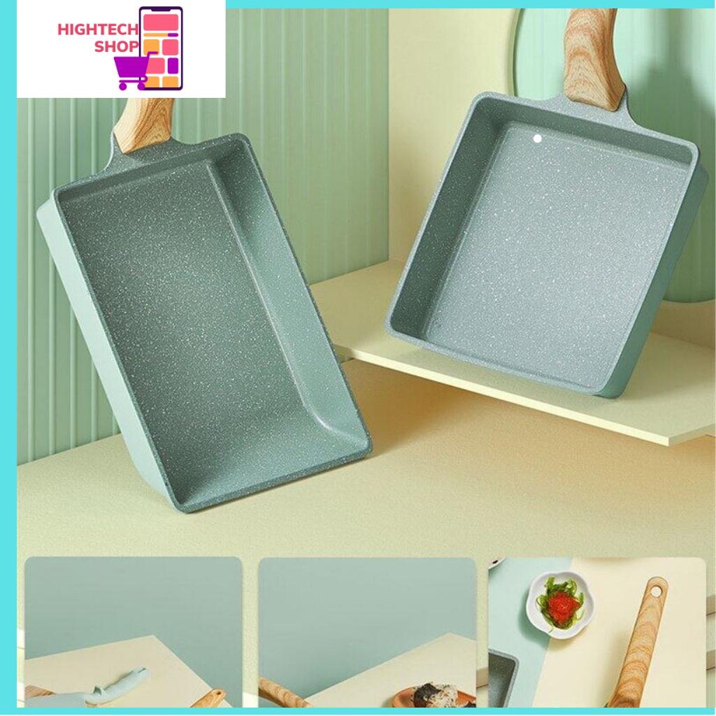 Chảo chống dính đáy từ chiên trứng cuộn hình vuông - Dùng Được Cho Cả Bếp Từ