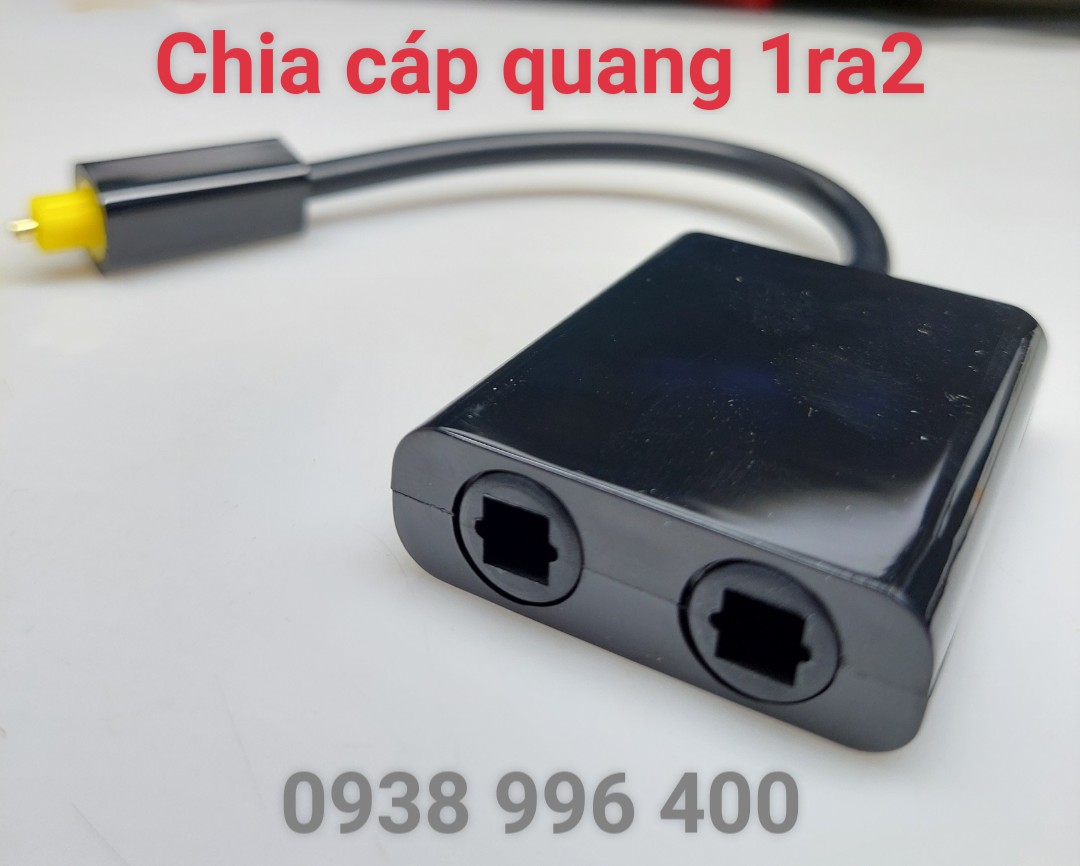 Cổng chia âm thanh quang học - cổng chia Opticall 1 ra 2 - Chia SPDI 1to2