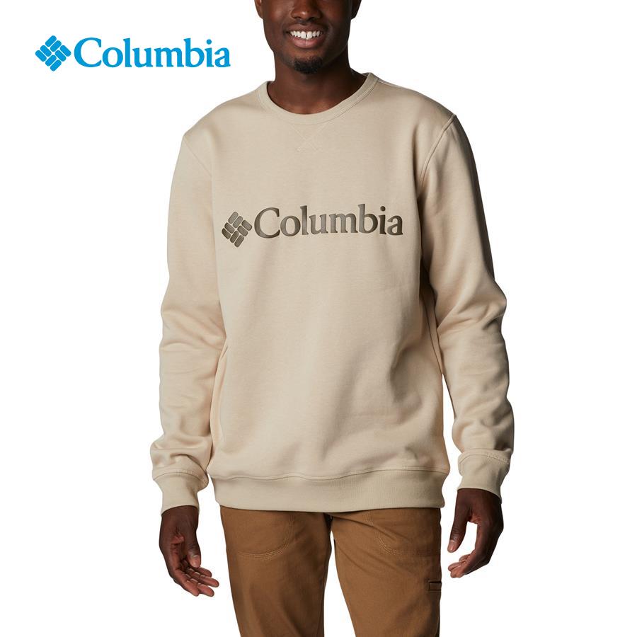 Áo thun tay dài thể thao nam Columbia M Columbia Logo Fleece Crew - 1884932272