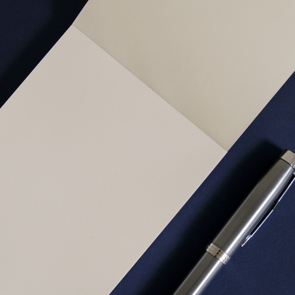 Giấy Ghi Chú Notepad - Ruột giấy tá i chế trơn vân lúa mạch - Giấy 914 - Giấy văn phòng - Giấy furiin - A6 - 50 tờ