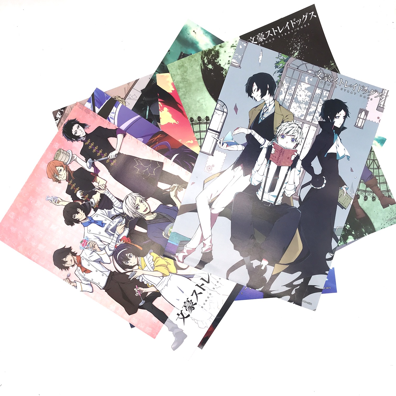 Bộ Poster Bungou Stray Dogs