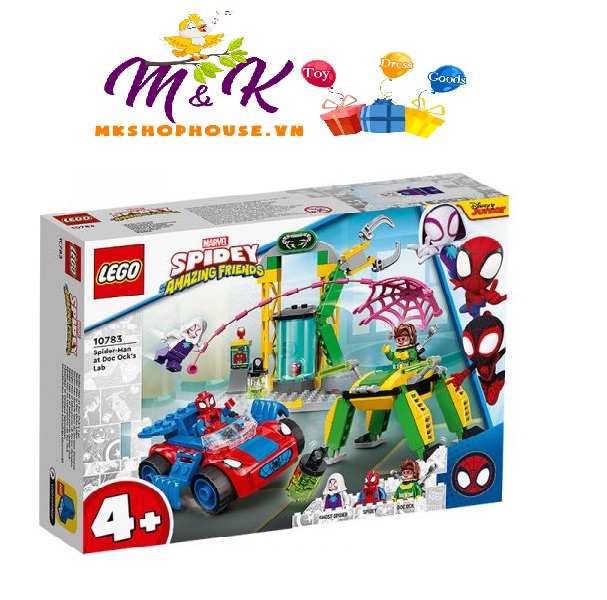 LEGO SUPERHEROES 10783 Người Nhện Và Phòng Thí Nghiệm Của Tiến Sĩ Ock