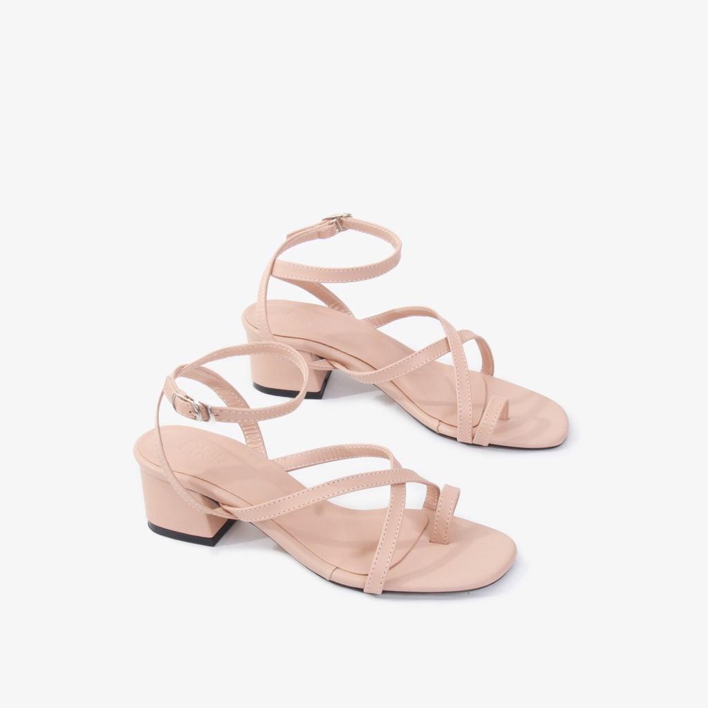 Giày Sandal Cao Gót 5cm Xỏ Ngón Pixie X769