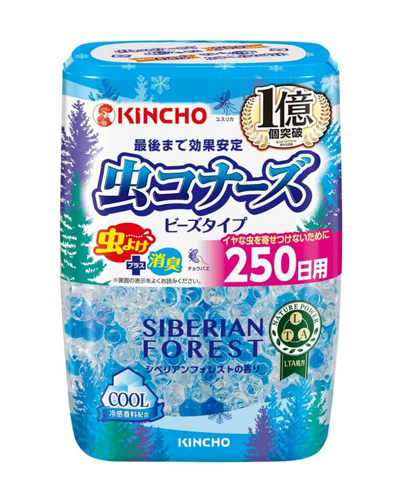 [Tặng Quà] Combo 2 Hộp Làm Thơm Phòng Và Đuổi Muỗi Dạng Hạt 250 Ngày Hương Trái Cây, Hoa Rừng Kincho Nhật Bản (360g/Hộp)