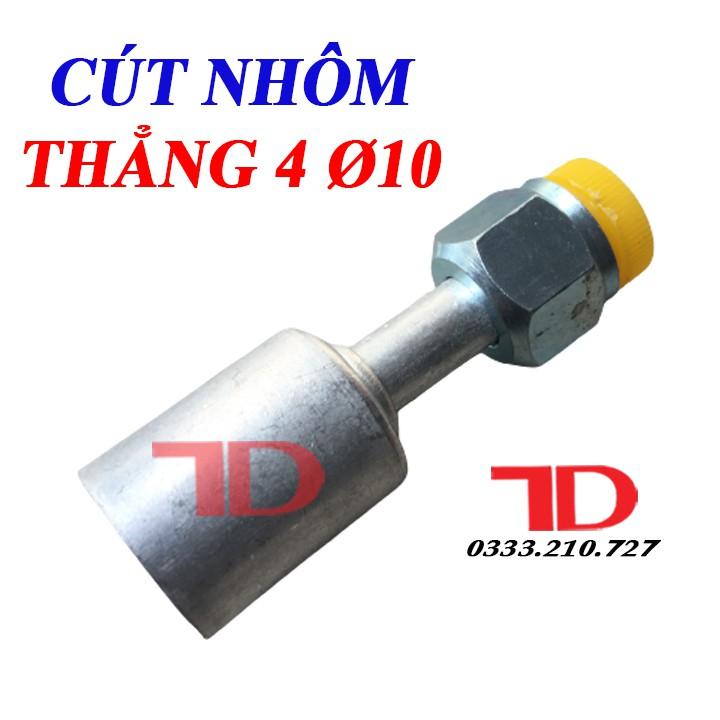 Cút Nhôm Thẳng 4 Phi 10