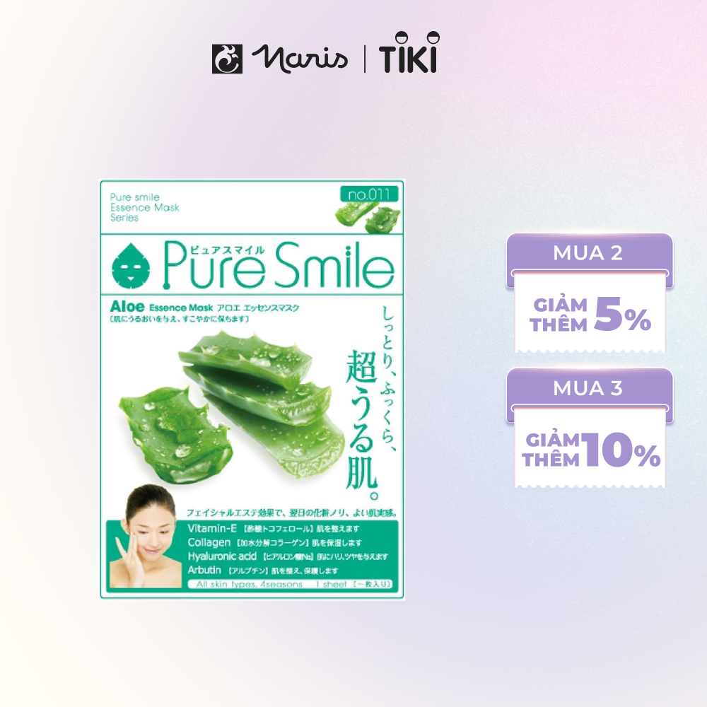 Mặt Nạ Dưỡng Da Pure Smile Milky Essence Mask