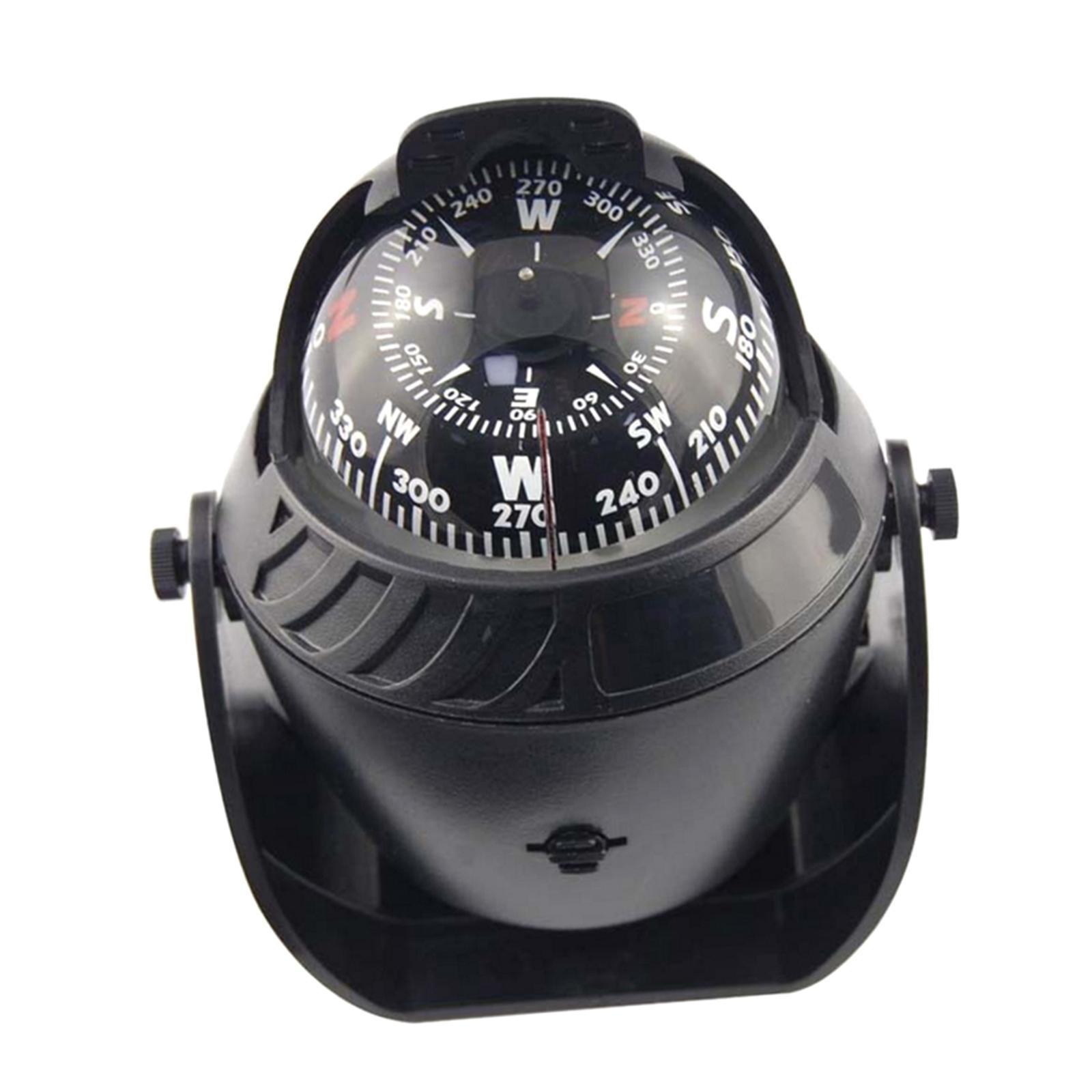 LED Light  Electronic Digital Car Compass for Boat  Truck