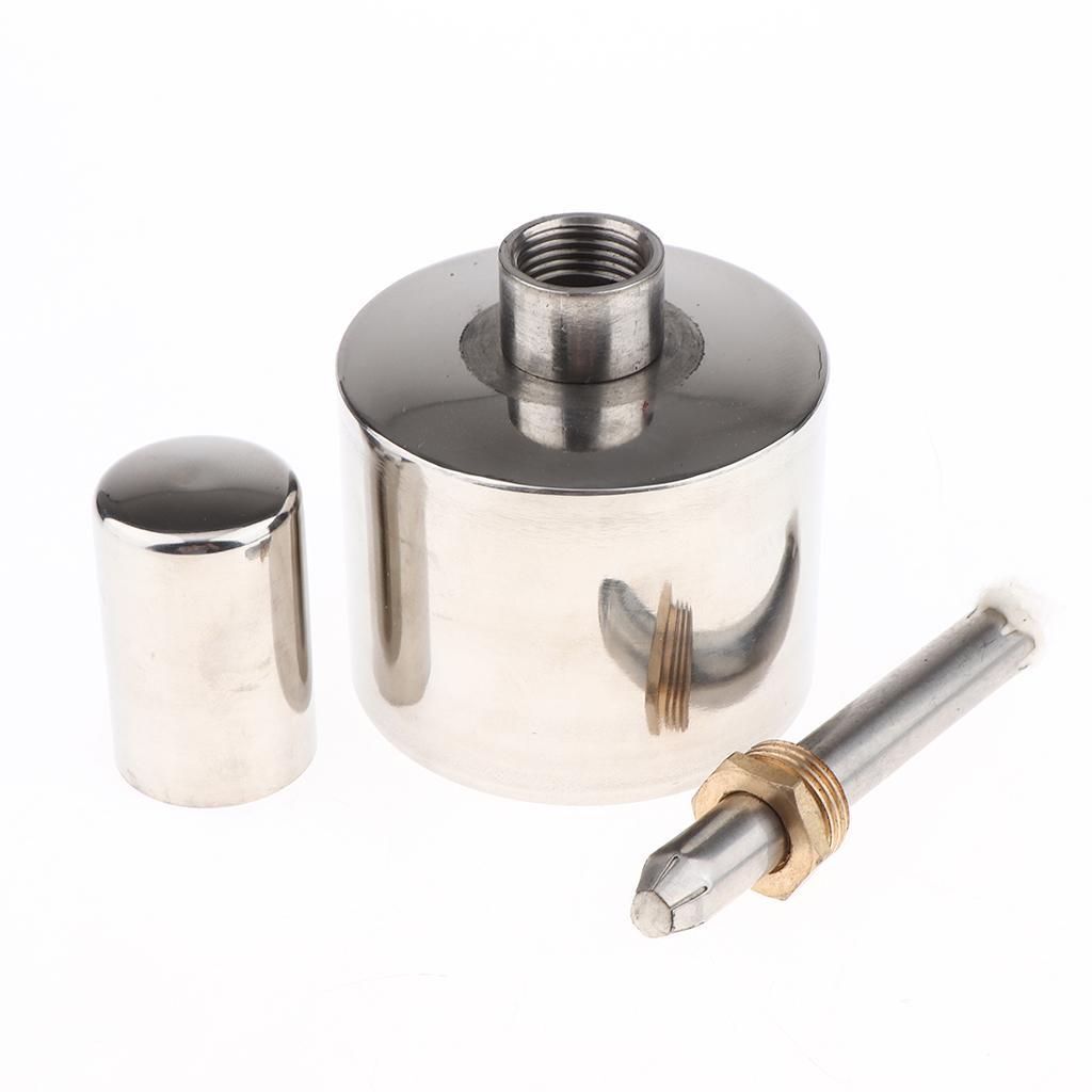 Thickened Alcohol Lamp Spirit Burner Stainless Steel 200ml