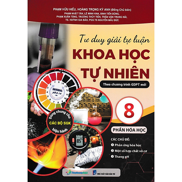 Combo Tư Duy Giải Tự Luận - Khoa Học Tự Nhiên 8: Phần Hóa Học + Sinh Học (Theo Chương Trình GDPT Mới) (Bộ 2 Cuốn) - OP