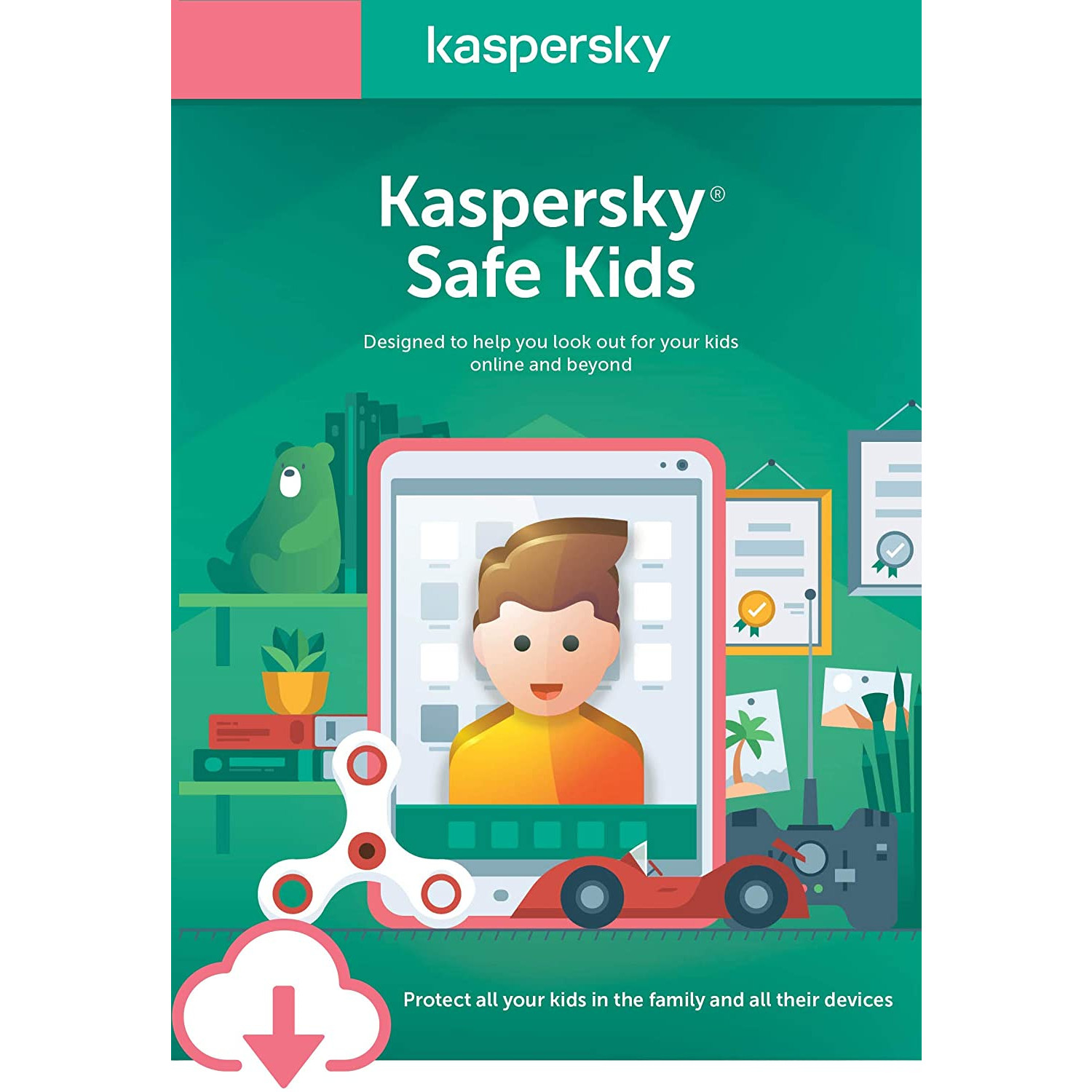 Phần mềm diệt Virus - Kaspersky Safe Kids - 1 Thiết bị - Hàng chính hãng