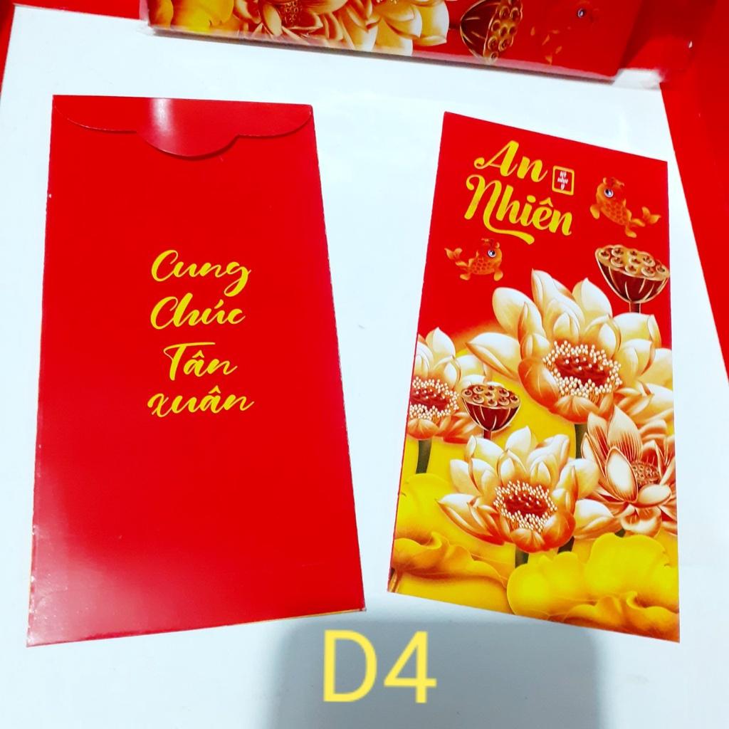 Bao lì xì 2022, lì xì đẹp, lì xì tết, lì xì đỏ hoạt hình con hổ tết 2022 đẹp