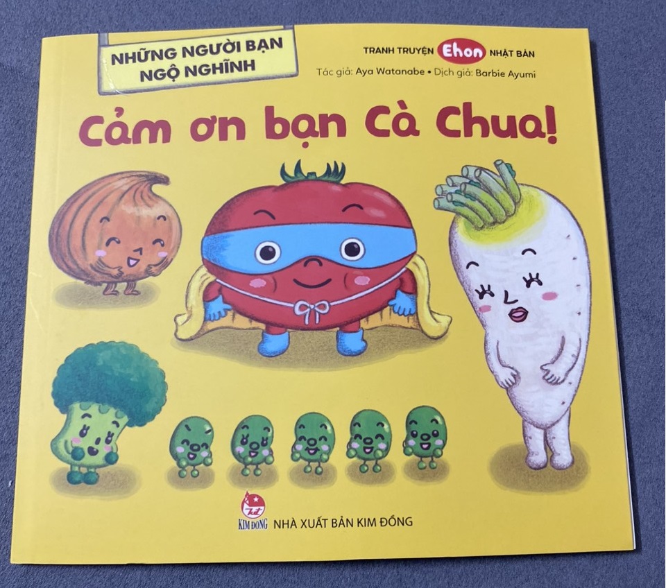 Sách - Cảm ơn bạn cà chua