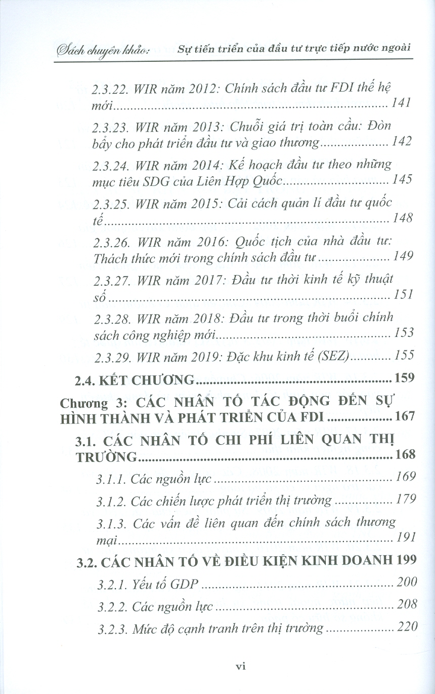 Sự Tiến Triển Của Đầu Tư Trực Tiếp Nước Ngoài - Bản Chất Và Nhân Tố Tác Động (Sách chuyên khảo)