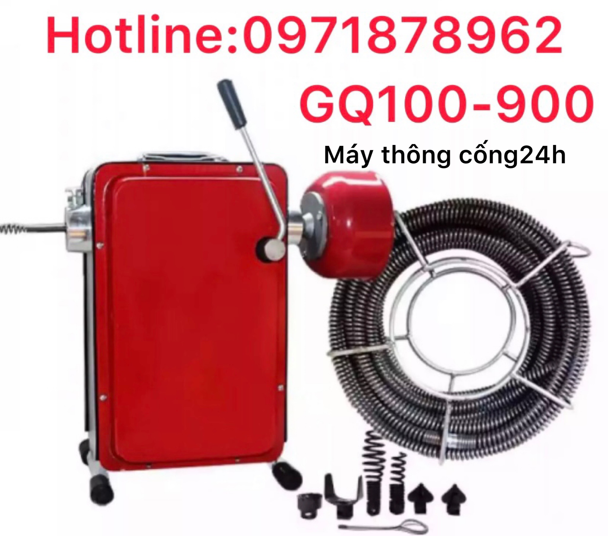 Máy thông tắc cống GQ100