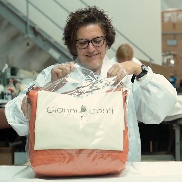 Túi Da Nữ Gianni Conti Italy VP0163RED