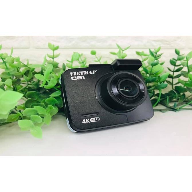 Camera Hành Trình Ô Tô Xe Hơi VIETMAP C61 - Màn Hình Full HD 4K, Cảnh Báo Giao Thông
