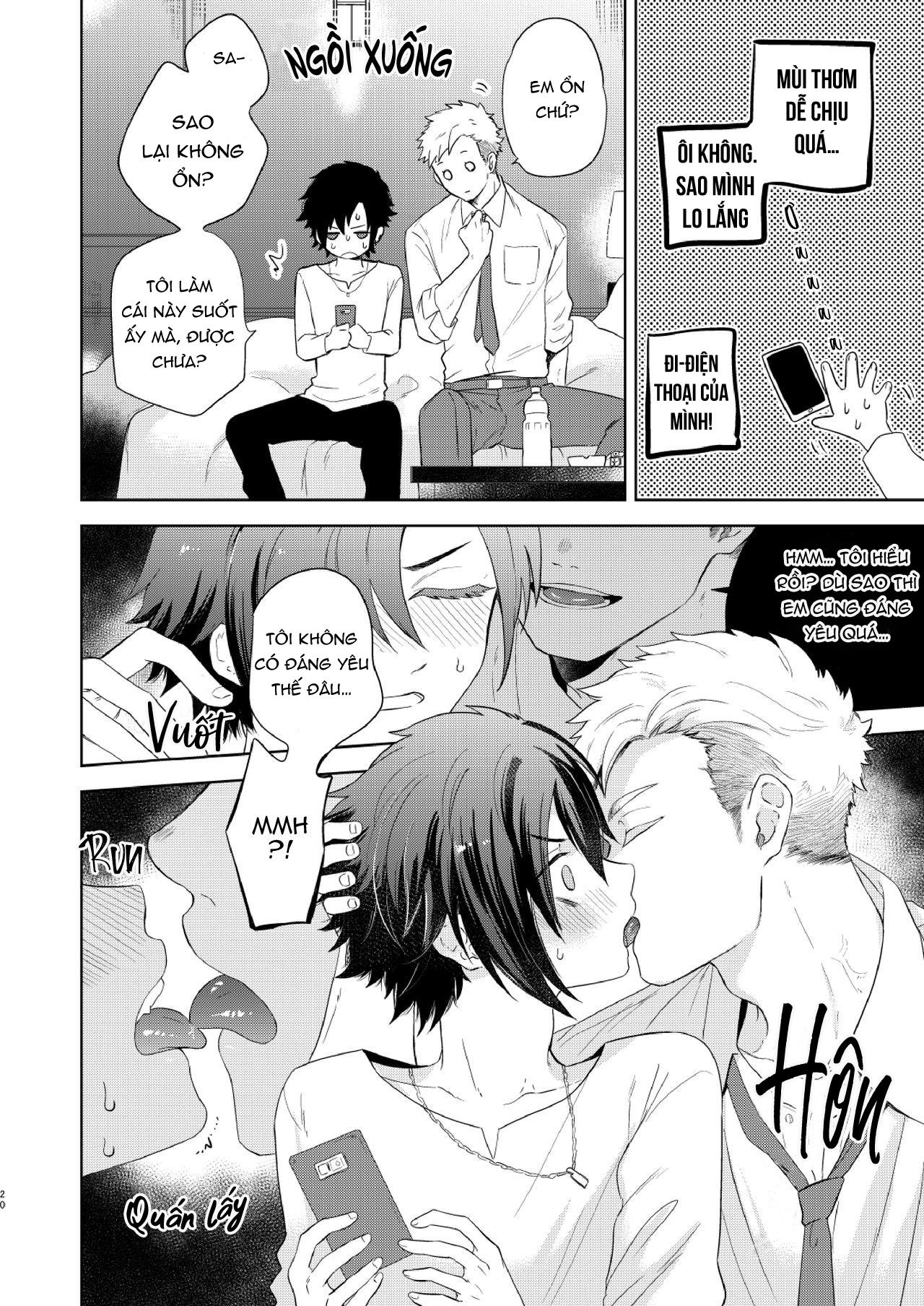 động oneshot yaoi nhà thỏ chapter 4 17