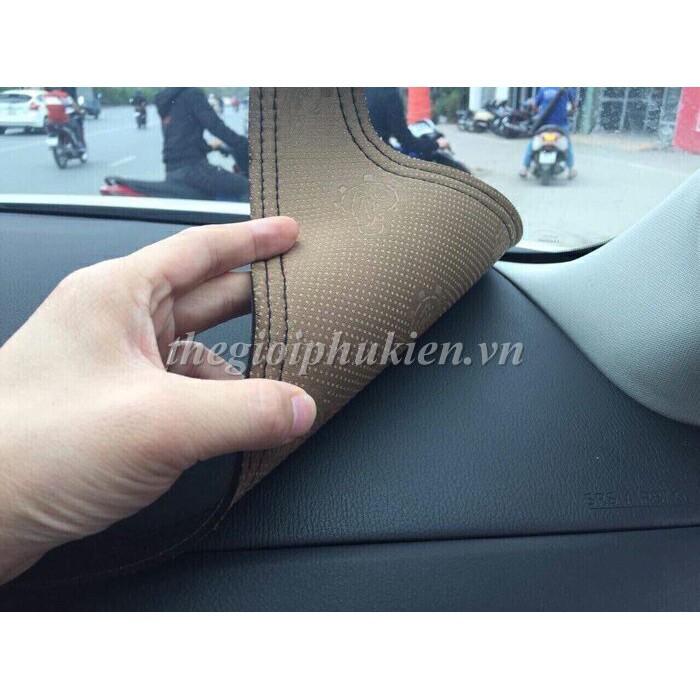 Thảm da Taplo Mazda 2 vân Carbon cao cấp