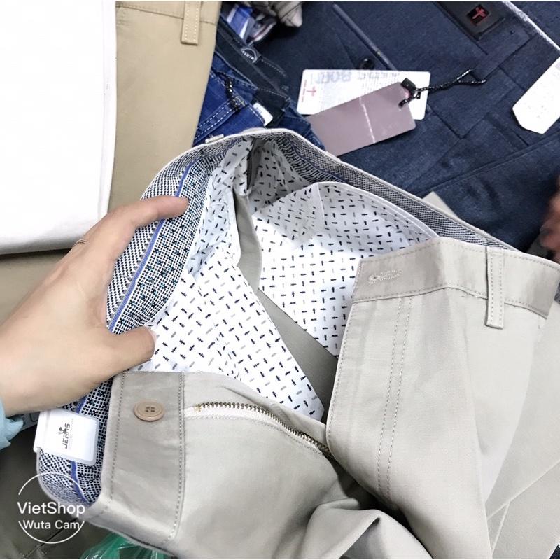 Quần kaki 0 Ly nam trung niên dáng suông hàng cao cấp chất mềm dày dặn