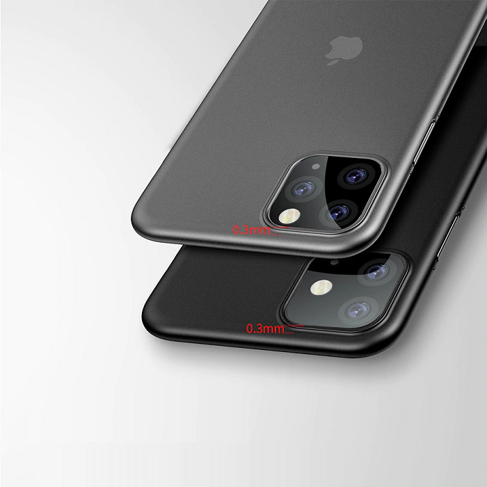 Ốp lưng lụa dành cho iPhone 11 chính hãng Memumi siêu mỏng 0.3mm