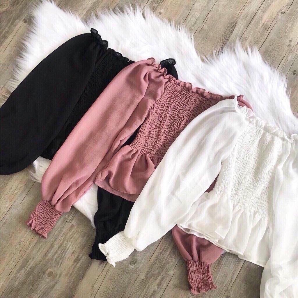 ÁO KIỂU TRỄ VAI