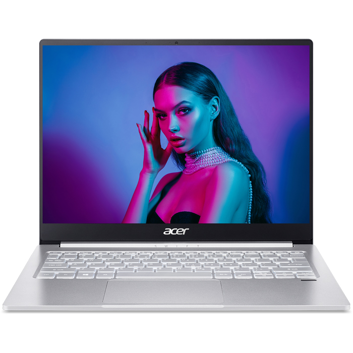 Laptop Acer Swift 3 SF313-53-518Y NX.A4JSV.003 (Core i5-1135G7/ 16GB LPDDR4X 4266MHz Onboard/ 512GB SSD M.2 PCIE Gen3x4/ 13.5 QHD IPS/ Win10) - Hàng Chính Hãng